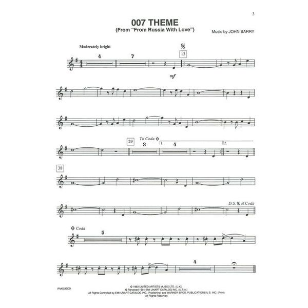 Alfred Music Publishing James Bond 007 Collection Tr – Thomann Suomi
