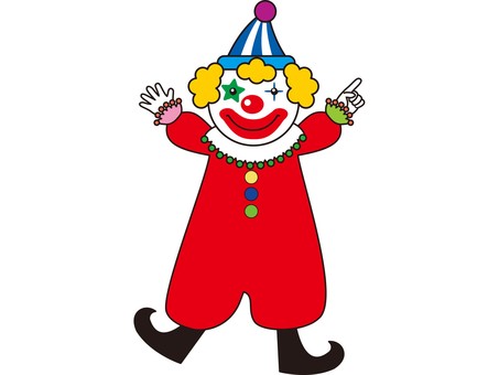 ピエロ イラスト - No: 23398097｜無料イラスト・フリー素材なら