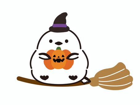 ハロウィンのシマエナガイラスト - No: 25670154｜無料イラスト