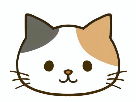 ミケ猫手描きイラスト｜無料イラスト・フリー素材なら「イラストAC」