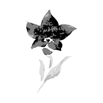 水墨画 花イラスト｜無料イラスト・フリー素材なら「イラストAC」