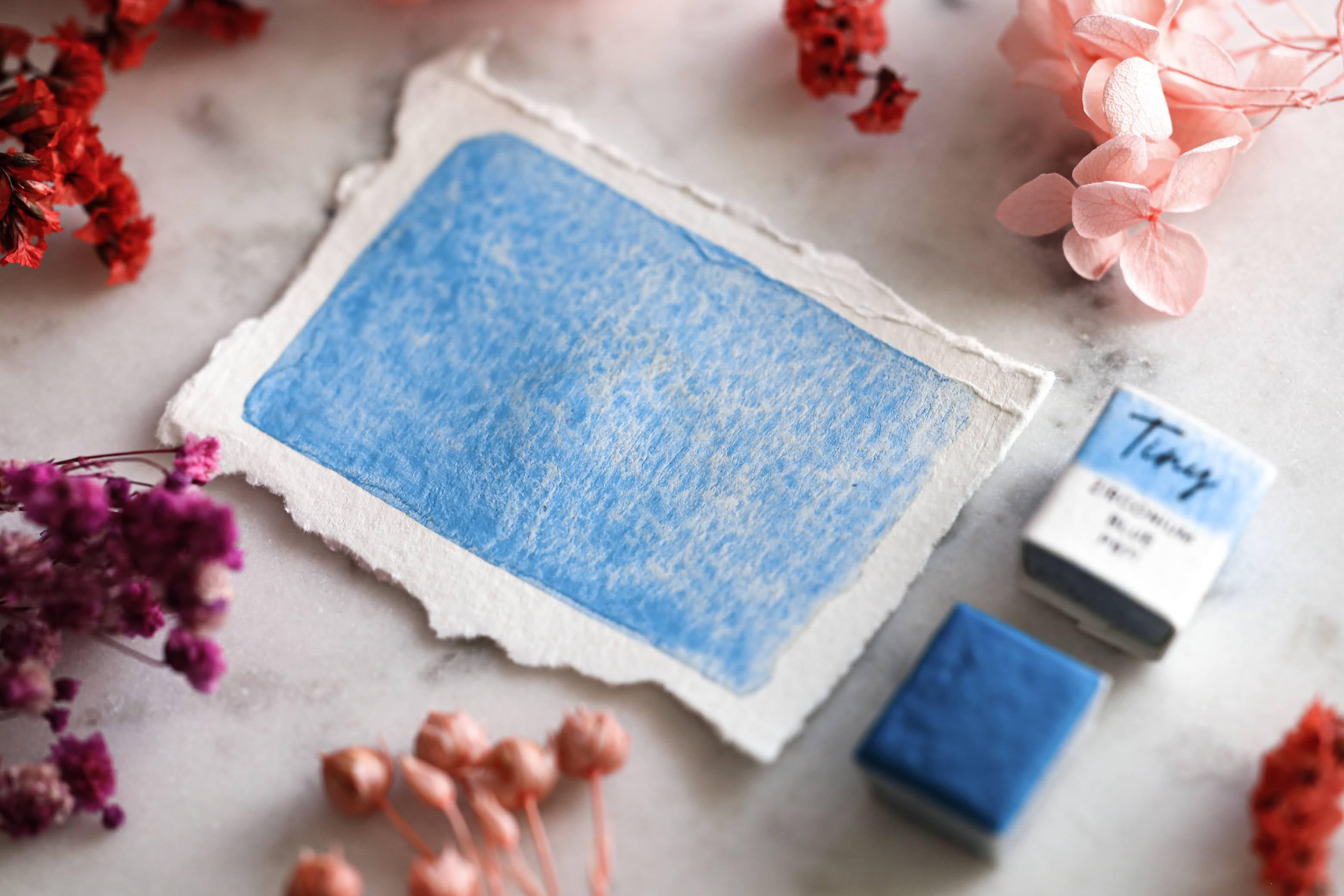 Zirconium Blue PB71 – TinyWatercolorArt