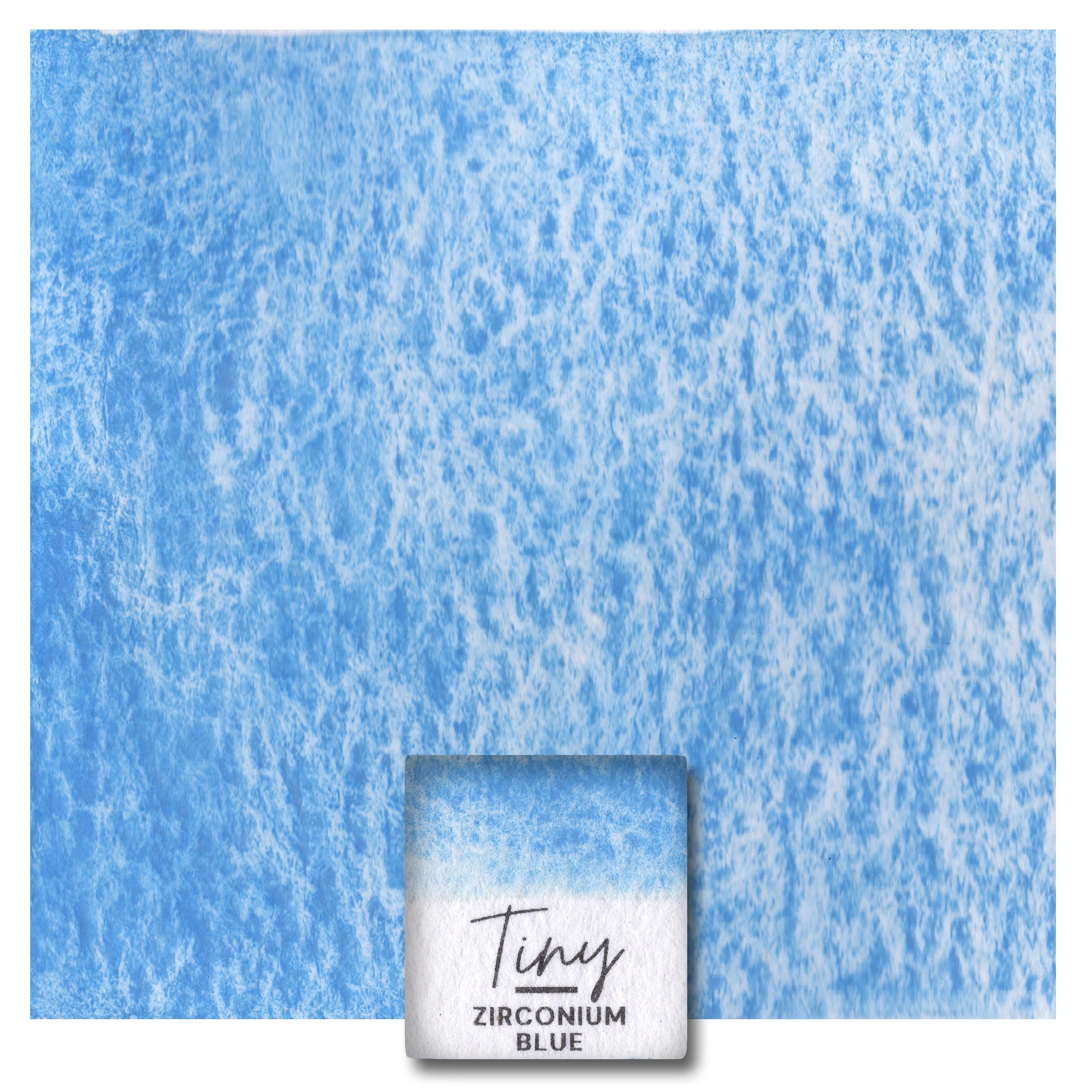 Zirconium Blue PB71 – TinyWatercolorArt