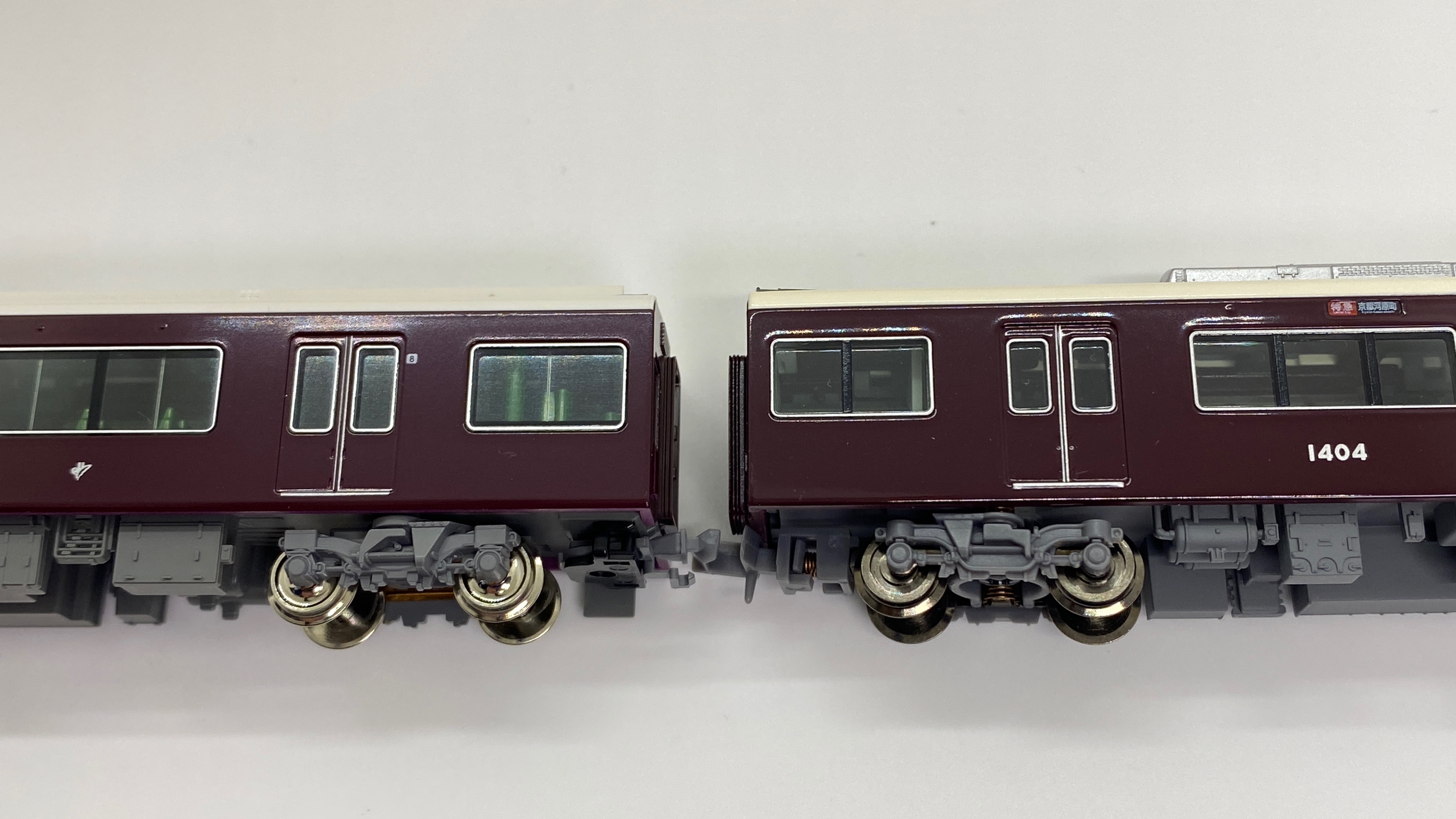 阪急1300系（ポポンデッタ・N）入線レビュー – MSangaの鉄道模型のページ