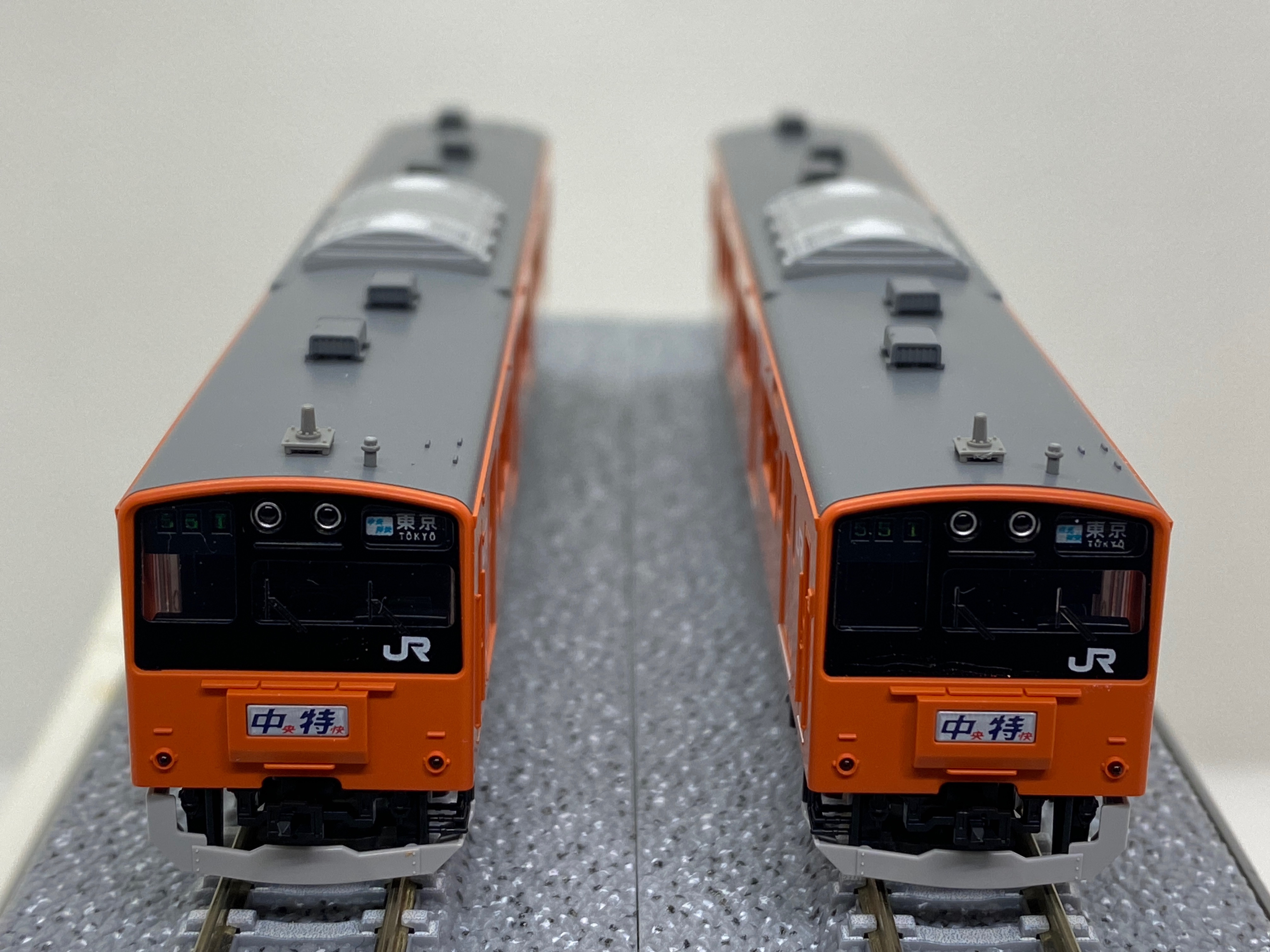 201系中央快速線分割編成（TOMIX・N）入線レビュー – MSangaの鉄道模型