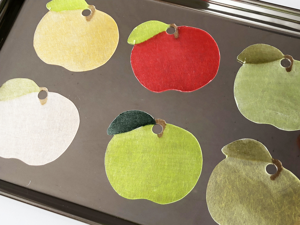 DLできる型紙付き】ABTで塗って作る「りんごキーホルダー」｜TOMBOW