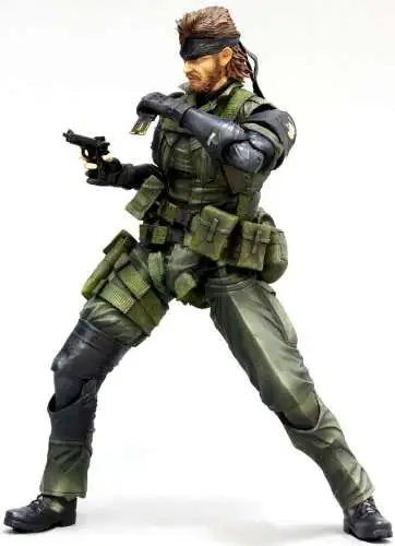 Metal Gear Solid Peace Walker Play Arts Kai Snake Action Figure