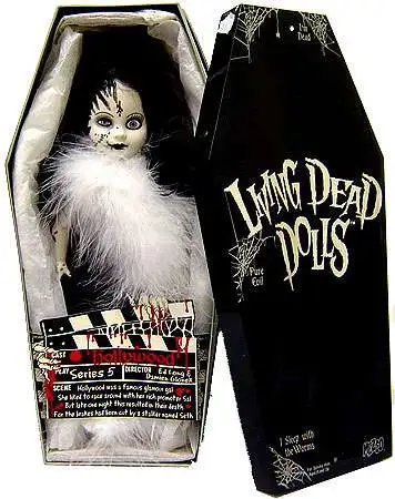 Living Dead Dolls Series 5 Hollywood Exclusive 10 Doll Black White