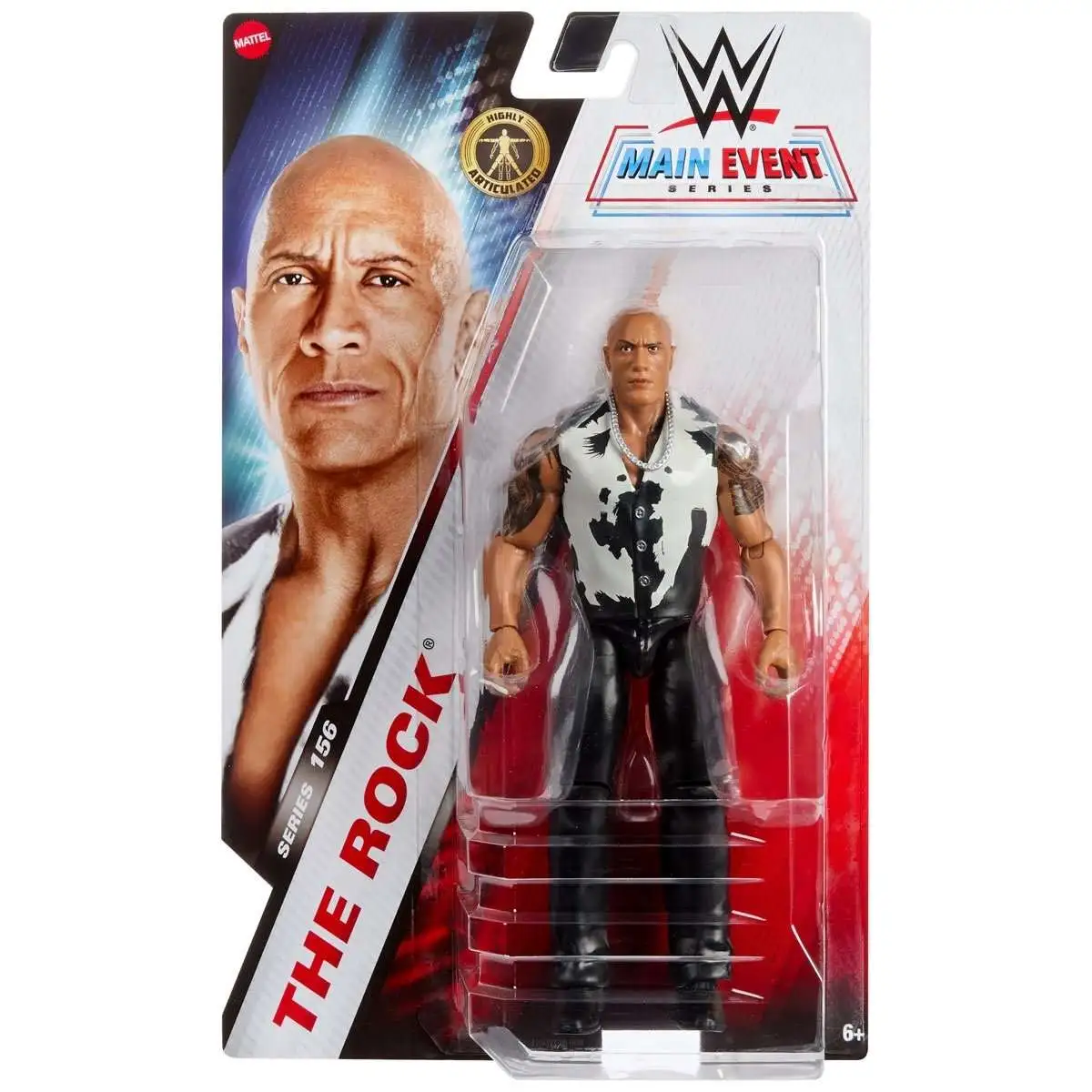 WWE Wrestling Main Event Series 156 The Rock 6 Action Figure The