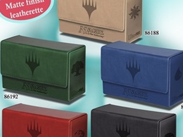 ウルトラプロからマナシンボルが刻印された5色のデッキボックスが