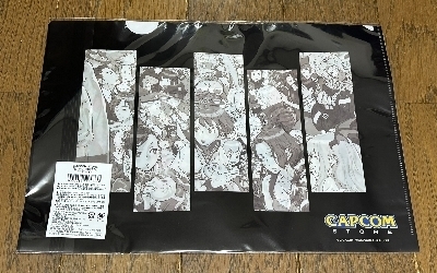 CAPCOM STORE 「西村キヌ」描き下ろし クリアファイル