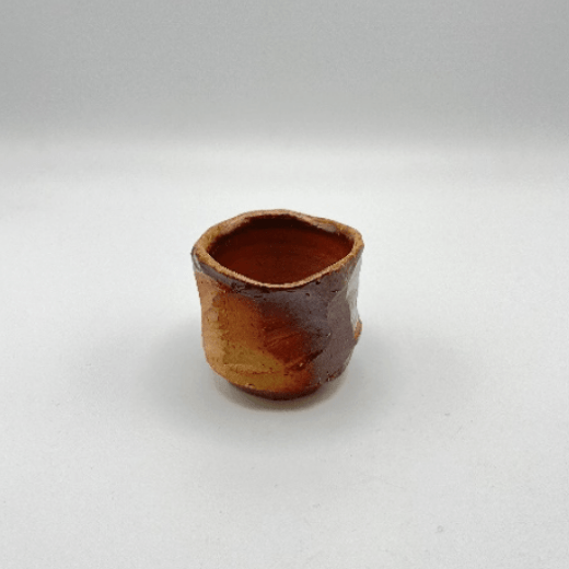 備前焼】金彩 ぐい呑 作家：相馬美鶴