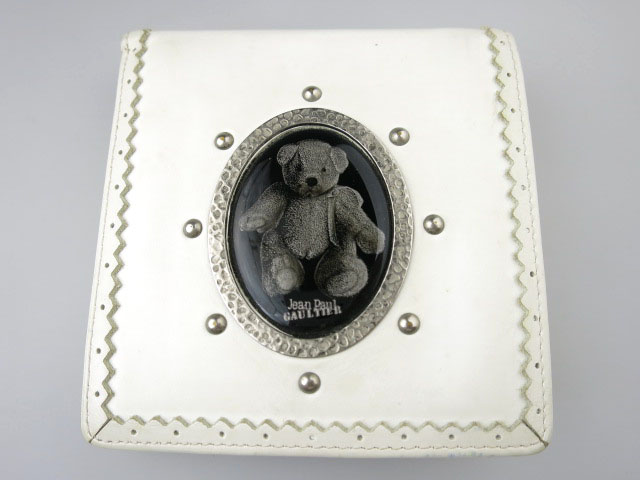 Jean Paul GAULTIER テディベアカメオ折り財布 ジャンポールゴルチエ