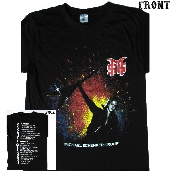 MICHAEL SCHENKER GROUP MSG】ロックTシャツ メンズ バンドTシャツ