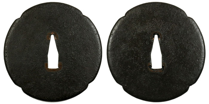 日本刀の鐔｜鉄無地鐔｜日本刀・刀剣販売店・東京【十拳】