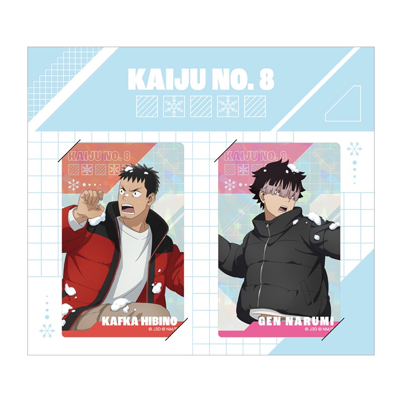 公式オンラインストア怪獣8号 ホログラムクリアカードセット 雪合戦