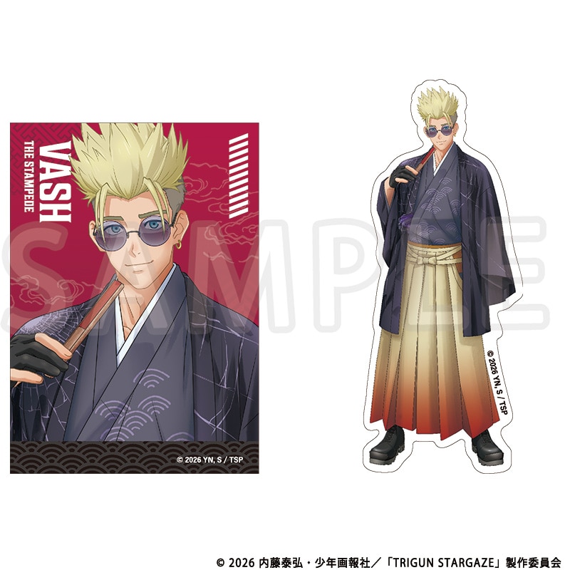 公式オンラインストアTRIGUN STARGAZE 描き下ろしステッカー2枚セット