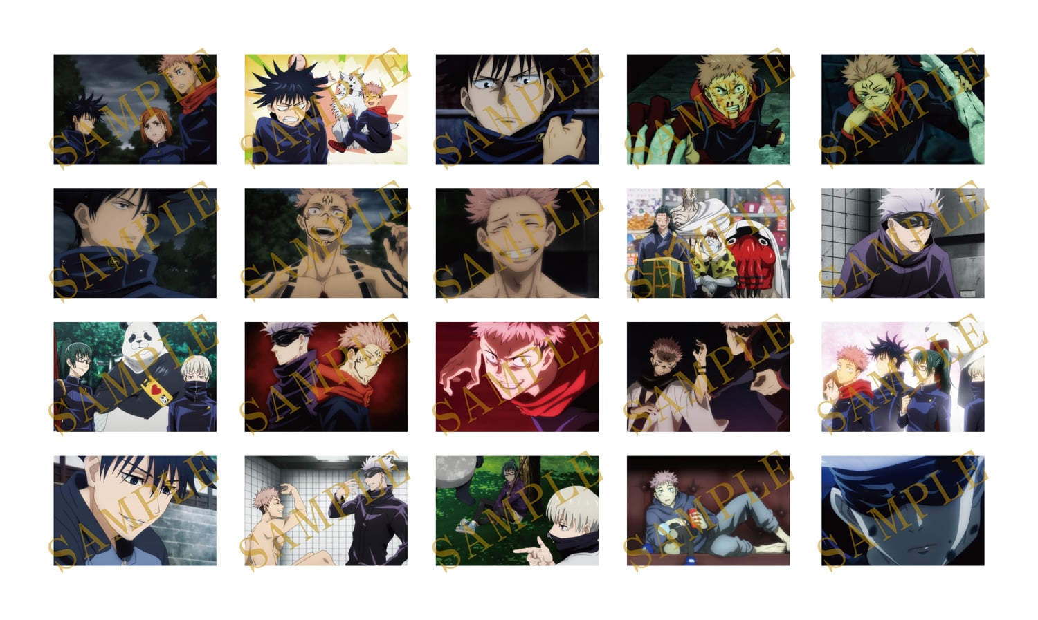 公式オンラインストア呪術廻戦 場面写真ポストカードセット（4-6話）(4