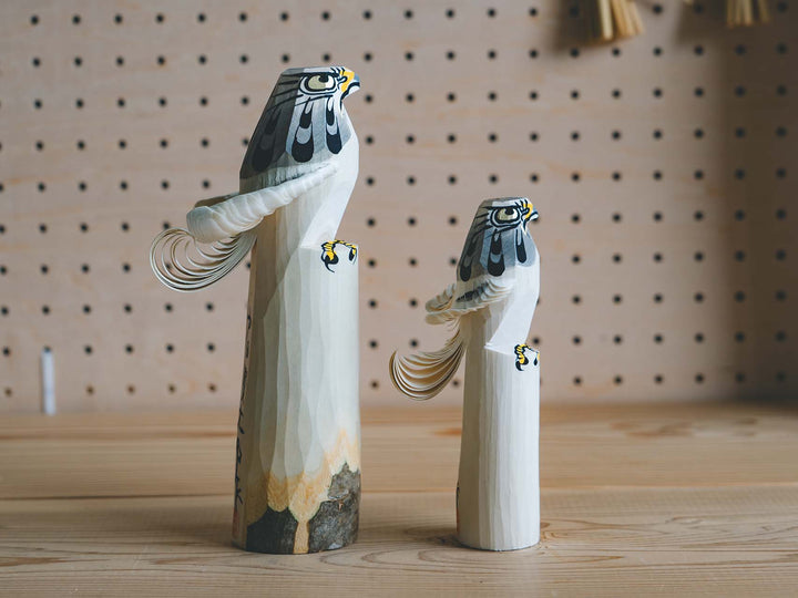 笹野一刀彫 鷹山_おたかぽっぽ – 東北スタンダードマーケット