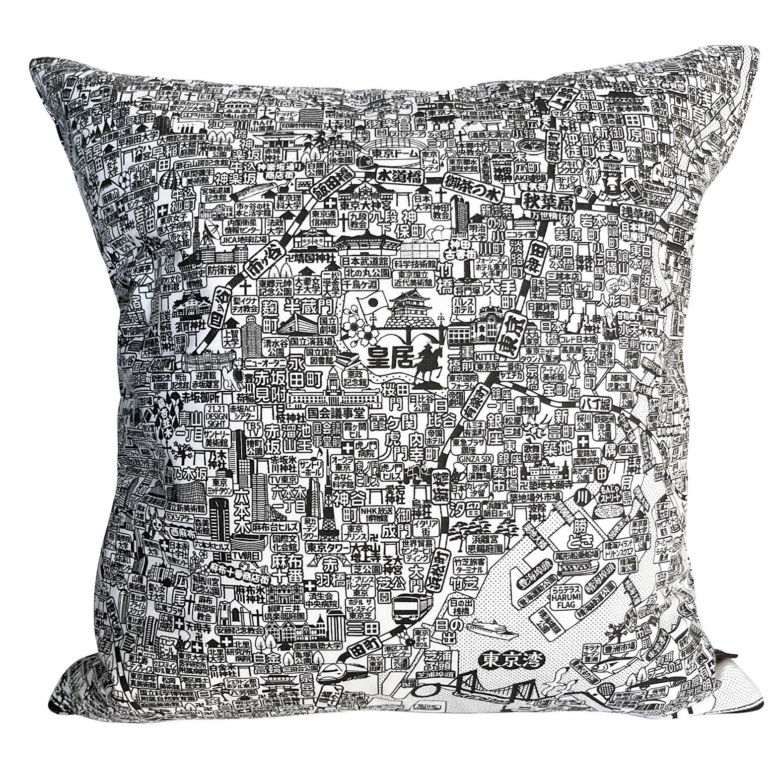 東京カオス』クッションカバー – totemap