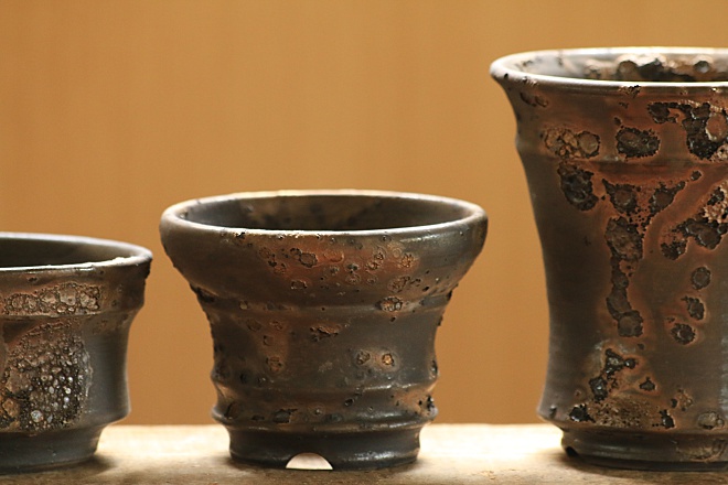 銀河鉢BLACK&GOLDシリーズ | 益子焼窯元よこやま