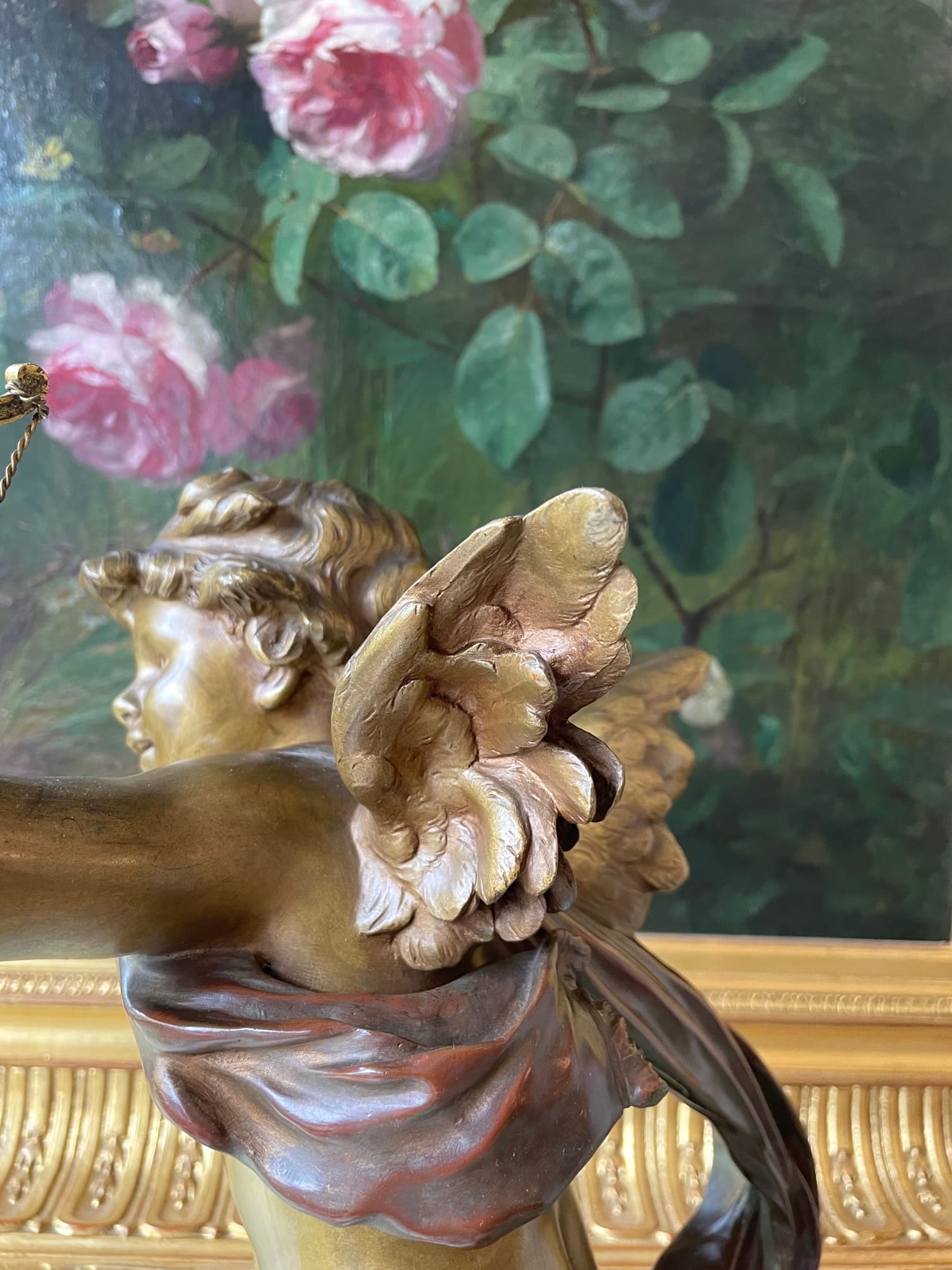 オーギュスト・モロー『La 1ère flèche 』ブロンズスタチュー hpt473