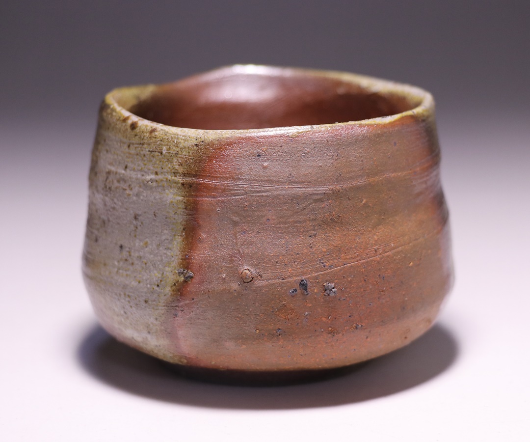 中村六郎 作 「備前酒呑」 ～備前焼専門卸小売店 川口陶楽苑～