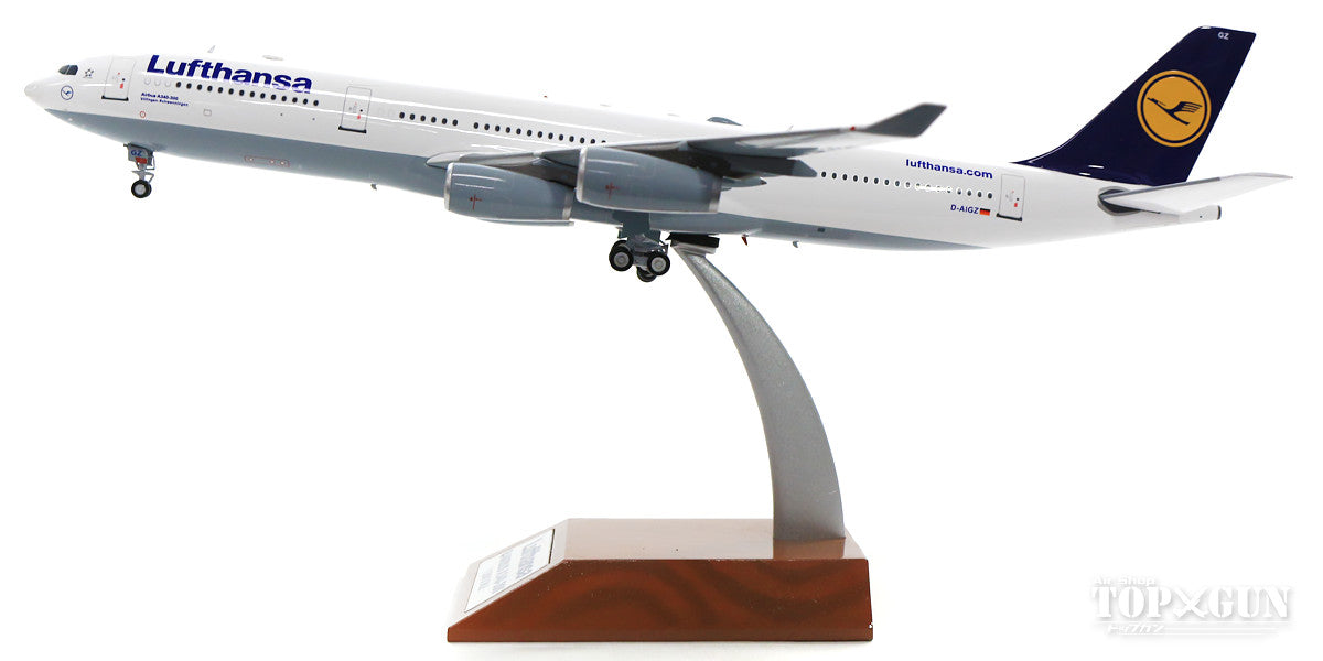 JFox Models A340-300 ルフトハンザドイツ航空（スタンド付属） D-AIGZ