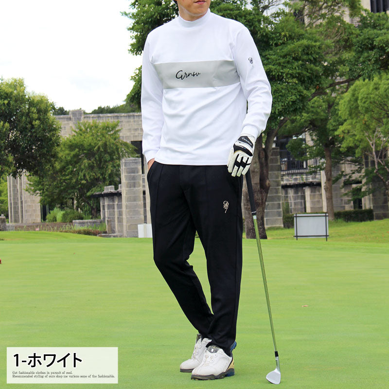 GIORNO SEVEN ジョルノセブン モックネックシャツ ゴルフウェア メンズ