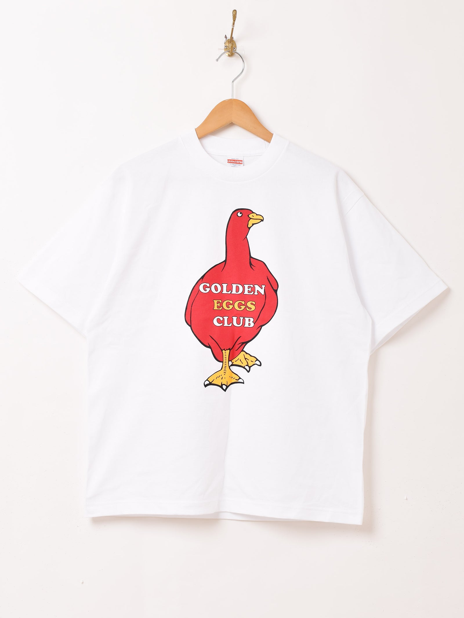 2色展開】 プリントTシャツ「GOLDEN EGGS CLUB」 – 古着屋Top of the