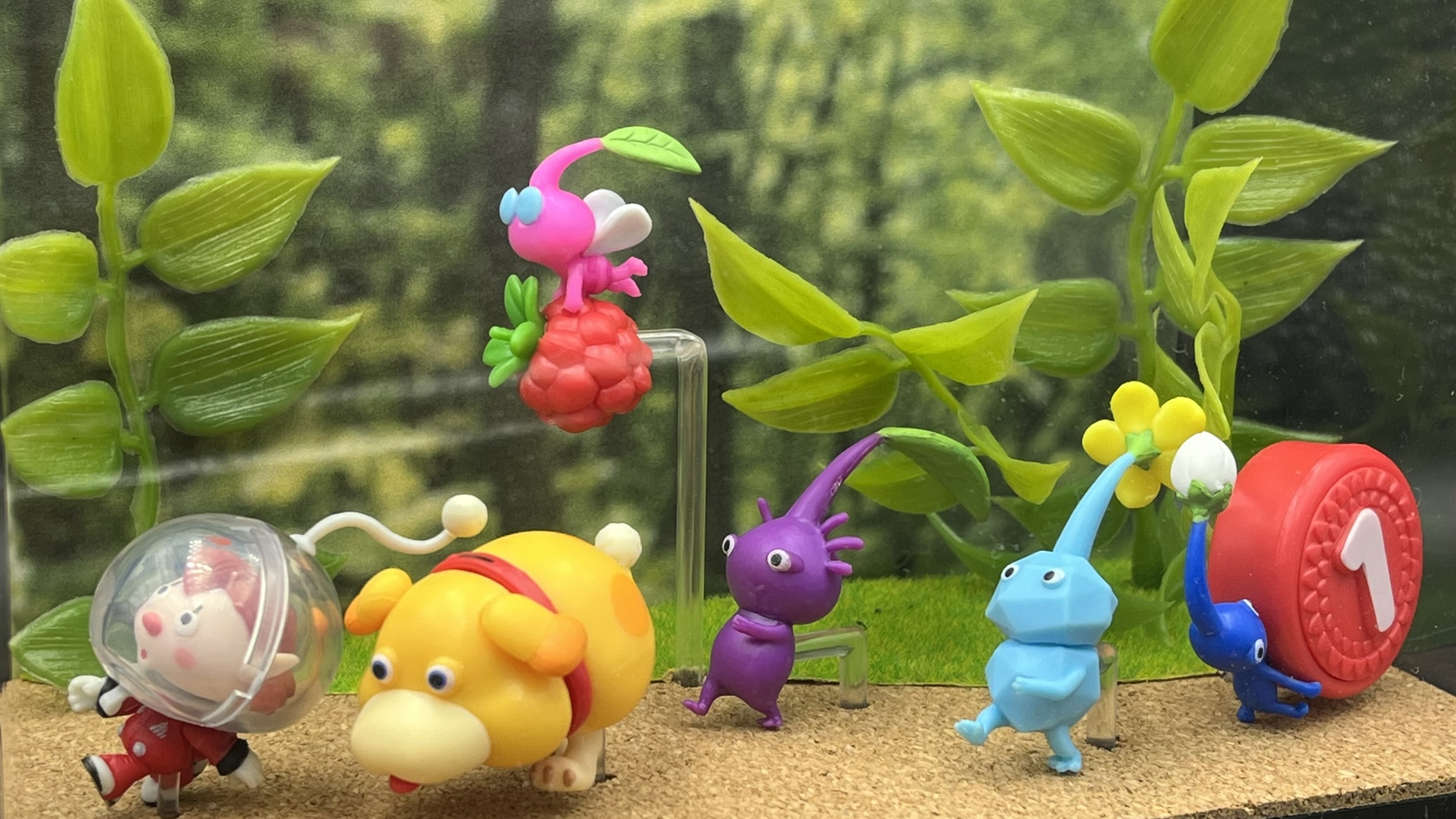 ピクミンチョコエッグのフィギュアで簡単ジオラマ作成 | 虎次朗HOBBY