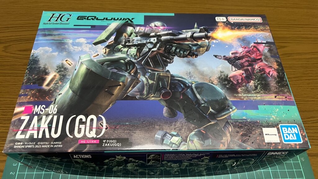 HG 1/144 ザク(GQ) ぱち組みレビュー！ | 虎次朗HOBBY