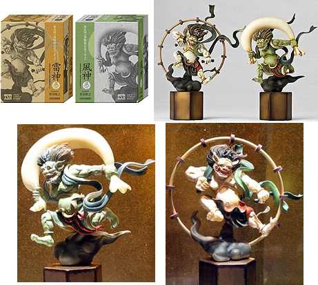 東京国立博物館公式フィギュア 名画立体化プロジェクト「風神」｢雷神