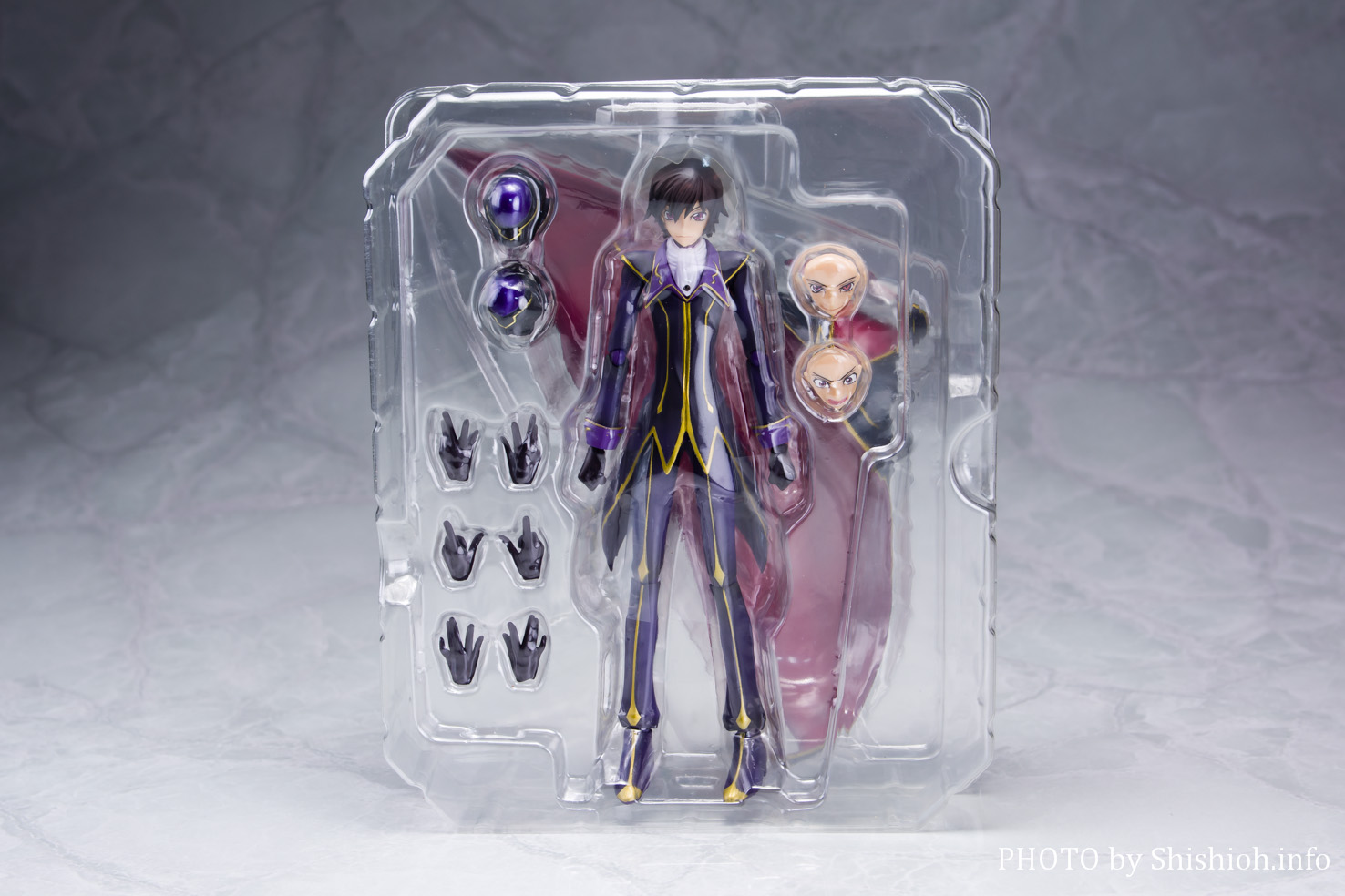 レビュー】 S.H.Figuarts ルルーシュ・ランペルージ（ゼロ R2衣装）