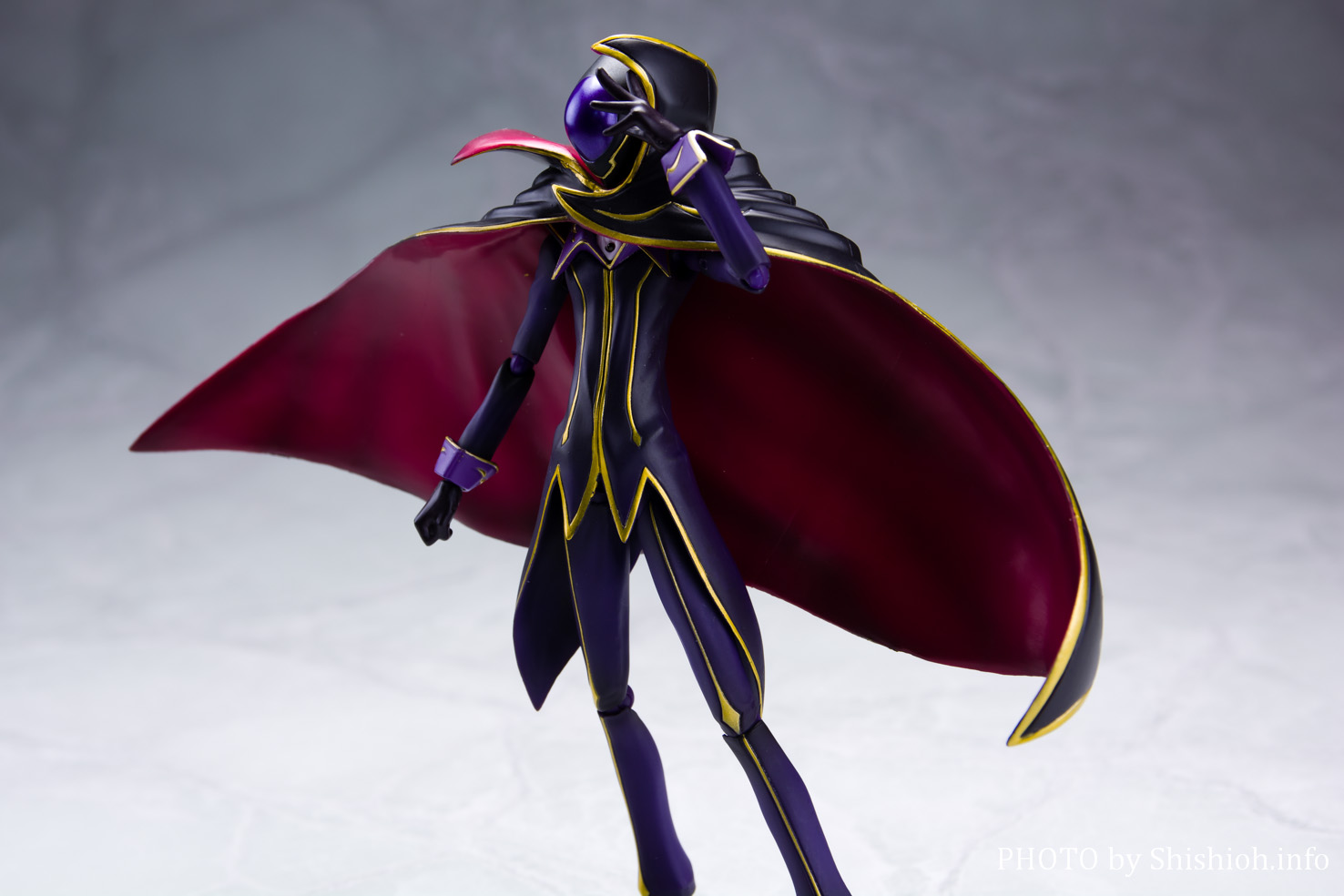 レビュー】 S.H.Figuarts ルルーシュ・ランペルージ（ゼロ R2衣装）