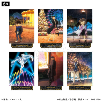 名探偵コナン アクリルスタンド メモリアル/イルミネーションver. 6種