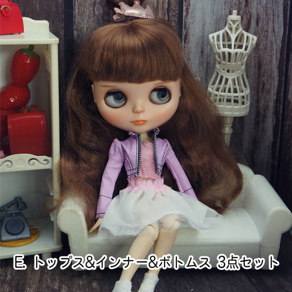 楽天市場】全10種 ブライス 服 お得なセット ハンドメイド 人形