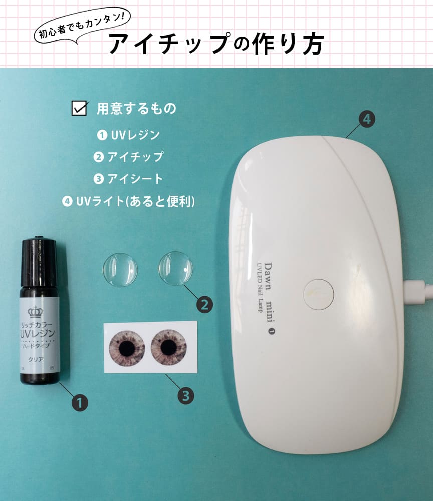 楽天市場】カスタムブライス用 14mm アイチップ ガラス セット 透明