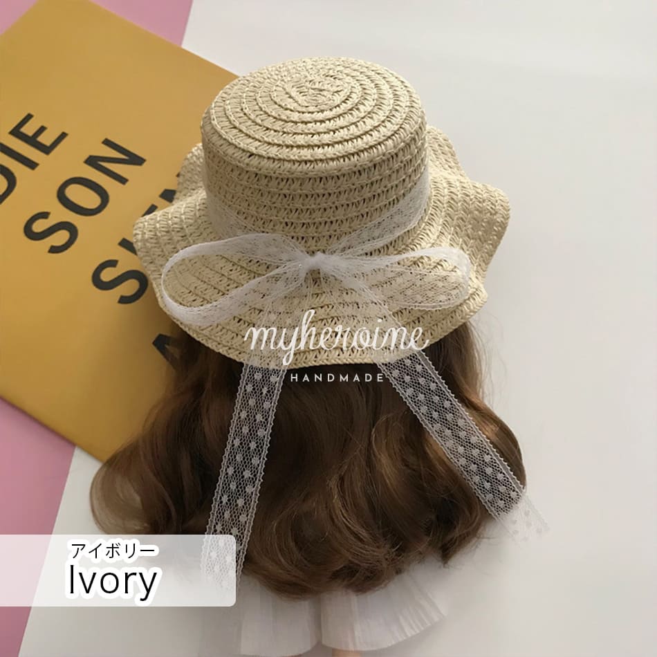 楽天市場】ブライス blythe 麦わら帽子 レディース メッシュ 夏用帽子