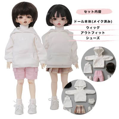楽天市場】ドール本体 ドール 人形 本体 フルセット 女の子 男の子