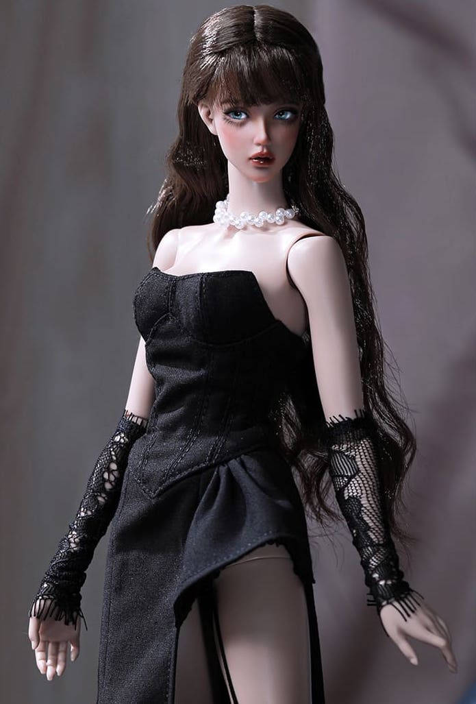 楽天市場】ドール本体 球体関節人形 女の子 フルセット Bitsie 本体 服