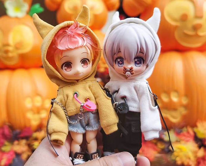 楽天市場】オビツ11 ドール 人形 服 衣装 アウター パーカー アウト