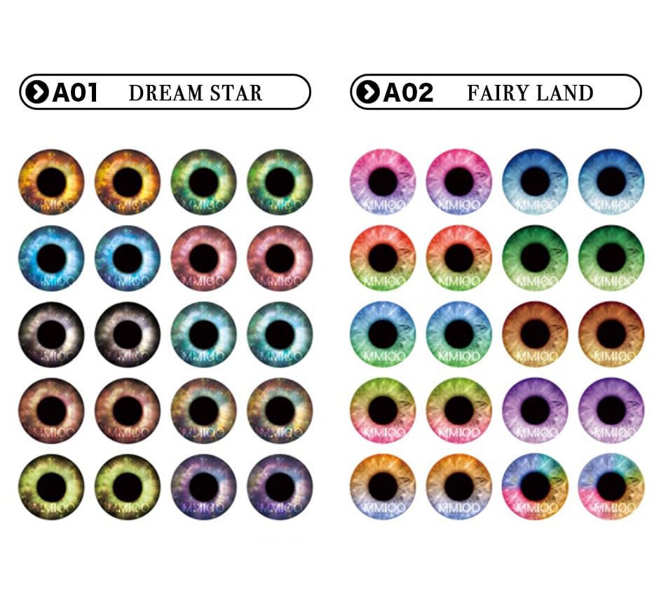 楽天市場】選べる11種類 ブライス アイシート 3枚セット アイ