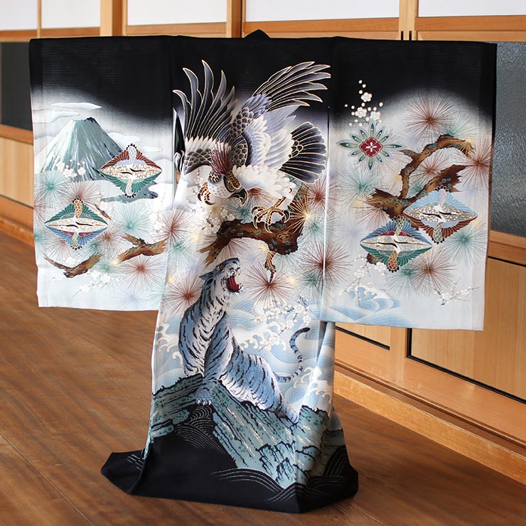 楽天市場】＼2点で3％OFFクーポン／[ 夏用 絽 ] お宮参り 男の子 初着