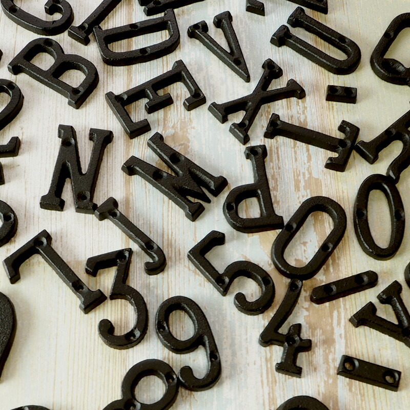 楽天市場】アイアン雑貨 アイアン アルファベット 切り文字0〜9/ハート