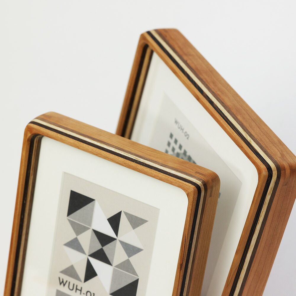 楽天市場】フレーム 斬新な組み木 壁掛け 置き 両対応 WUH