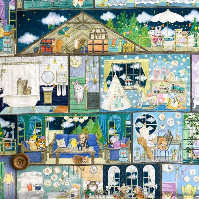 楽天市場】yukiemonユキエモン「ラビリンスハウス」 60ローン生地