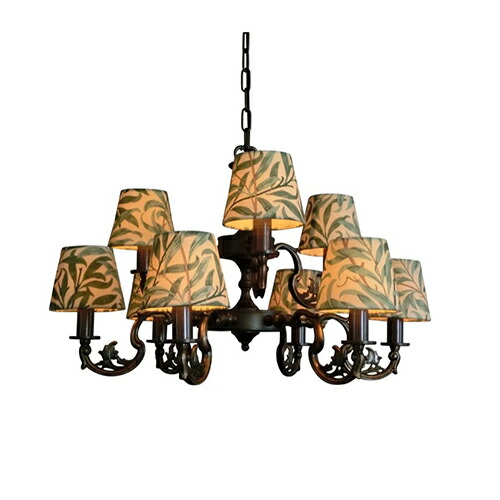 楽天市場】フォレスト Forestシャンデリア 9灯 ウイリアムモリス