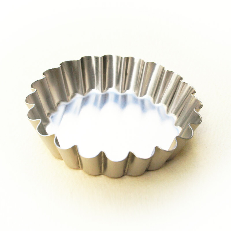 楽天市場】サンクラフト ステンレス タルト 型 フラット 大 8cm 波