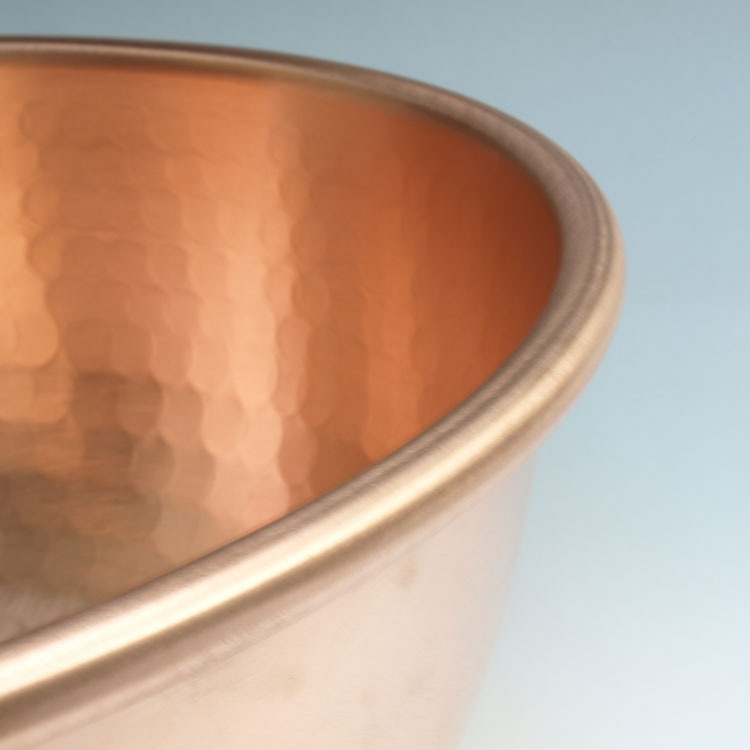 楽天市場】打ち出し銅さわり鍋 1尺4寸（約42cm） 柄・取っ手無し 銅